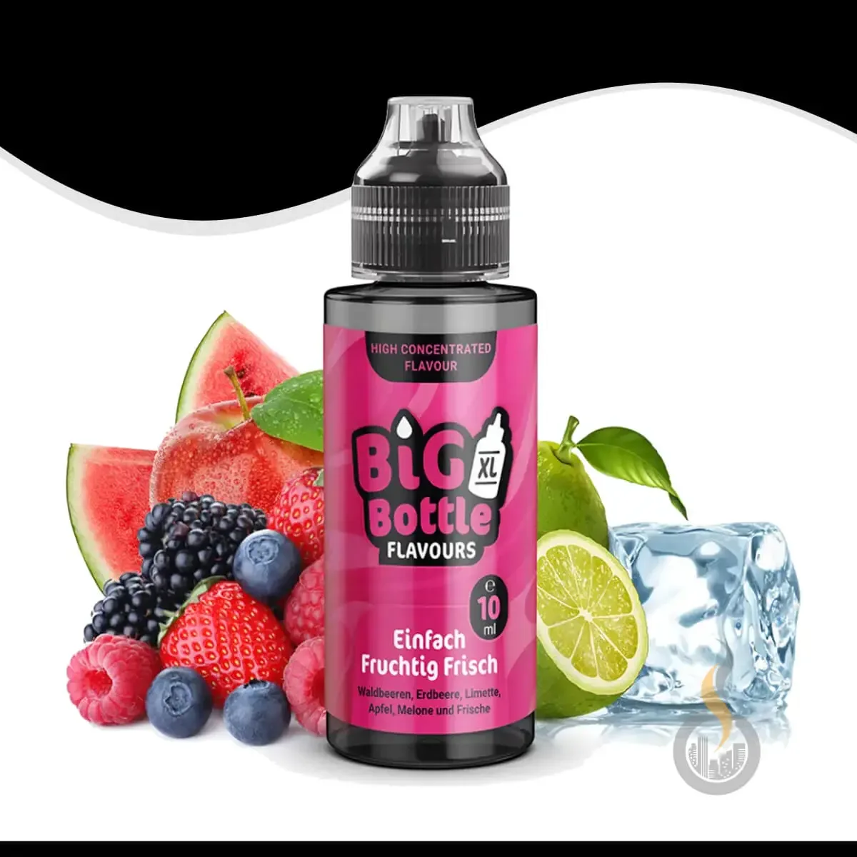 BIG BOTTLE FLAVOURS Einfach Fruchtig Frisch Aroma – 10 ml