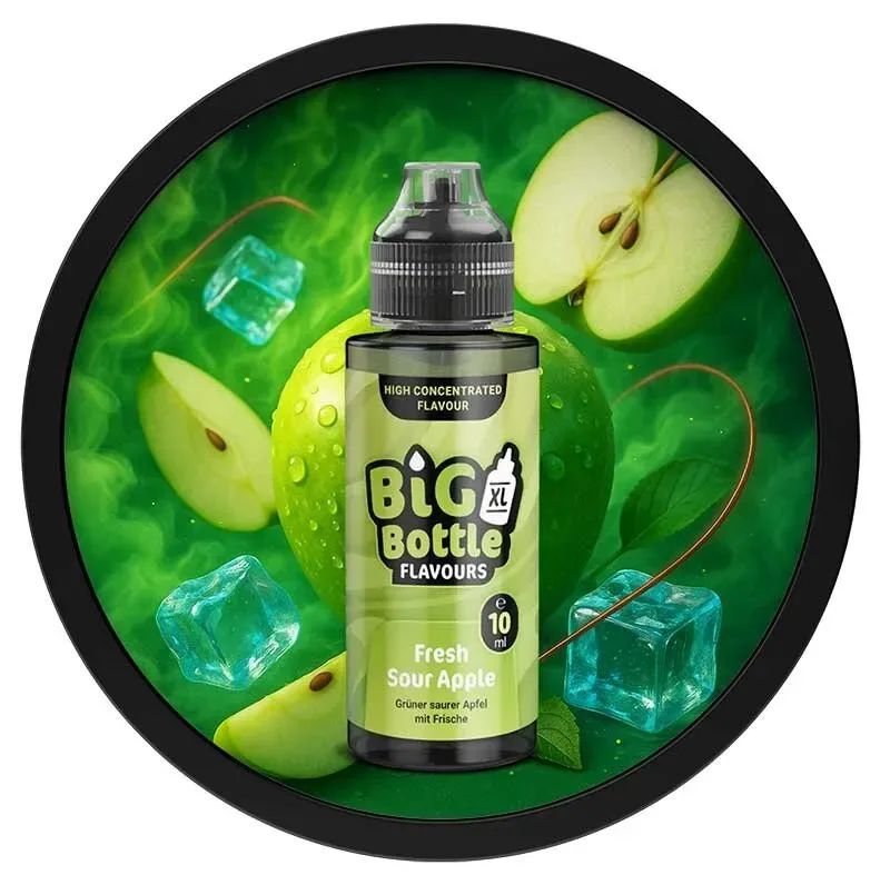 Big Bottle Fresh Sour Apple – Longfill Aroma 10ml