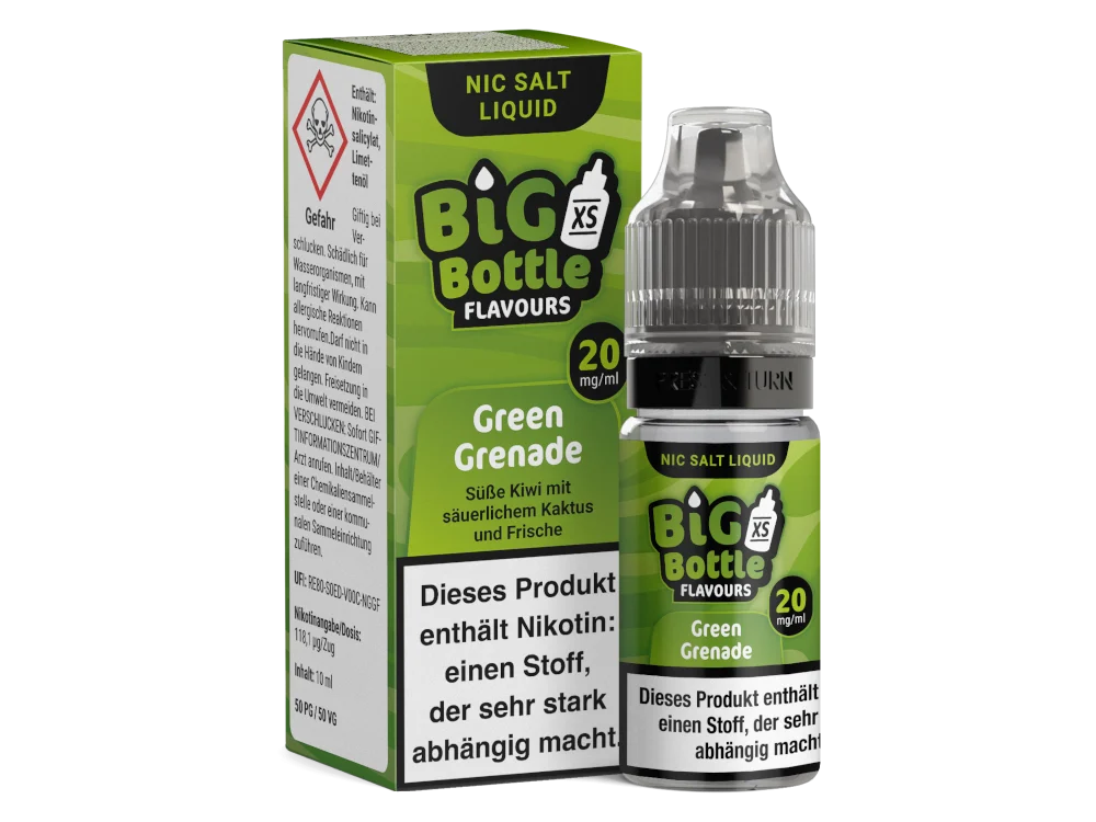 Big Bottle - Green Grenade - Nikotinsalz Liquid - Image 2