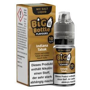 Big Bottle - Indiana Tabak - Nikotinsalz Liquid