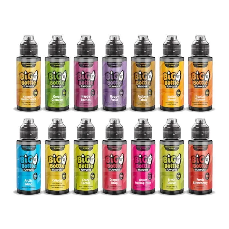 Big Bottle – Longfill Aroma 10ml Alle Sorten im Set