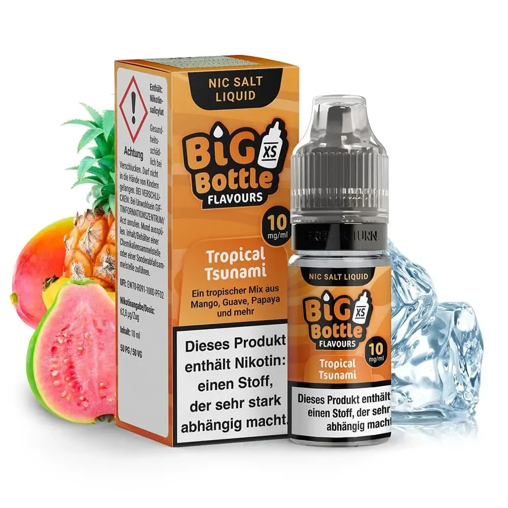 Big Bottle Nikotinsalz 10ml – Tropical Tsunami