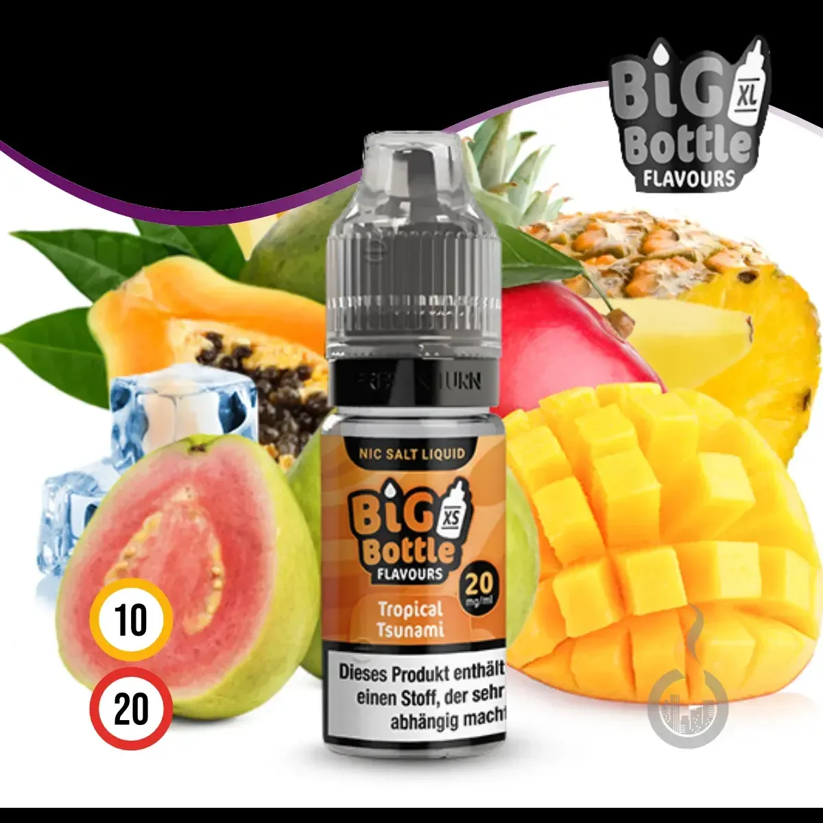 Big Bottle Tropical Tsunami Liquid (Nic Salt)