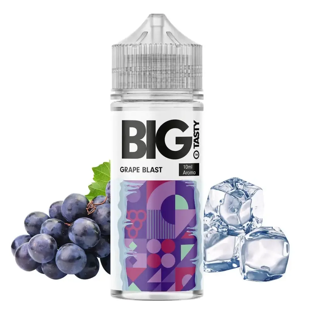 Big Tasty – Grape Blast (Longfill, 120 ml, Fruchtig, Frische)