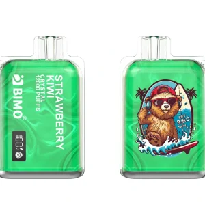 BIMO Crystal 12K Züge Einweg E Zigarette Wiederaufladbar