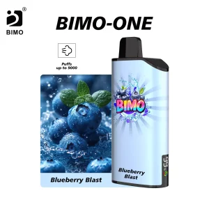 BIMO ONE 9K Züge Einweg E Zigarette Mesh Coil Digital Display