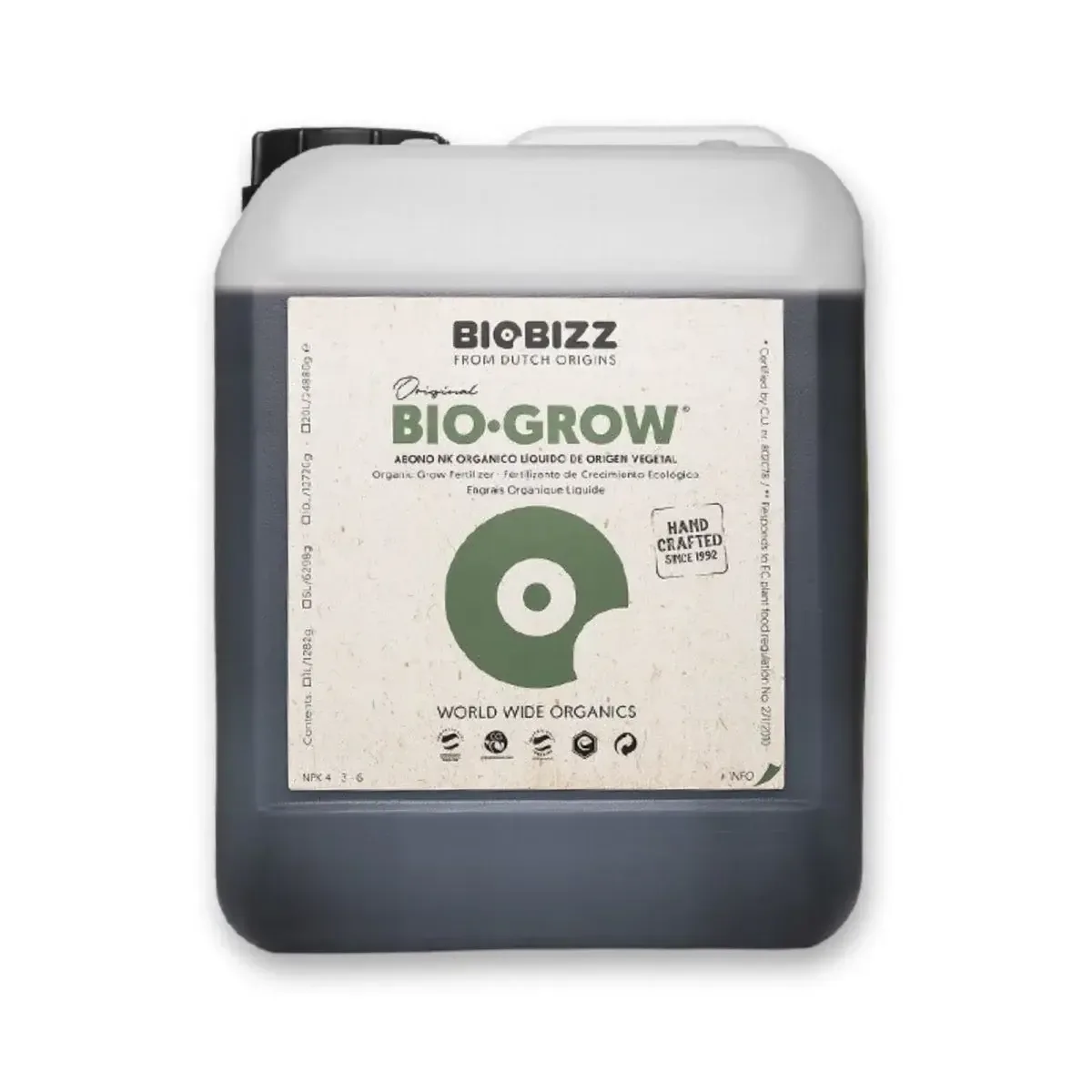 Biobizz Bio Grow 20 Liter