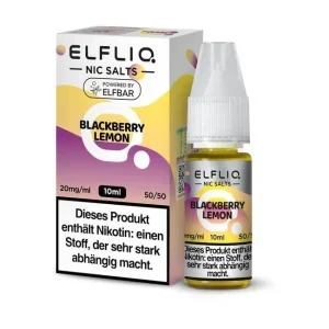 Blackberry Lemon - Elfliq by Elfbar Nikotinsalz Liquid (10/20mg/ml)