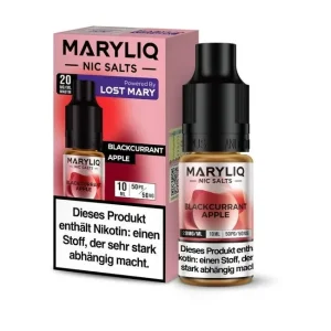Blackcurrant Apple - Maryliq by Lost Mary Nikotinsalz Liquid (10/20mg/ml)