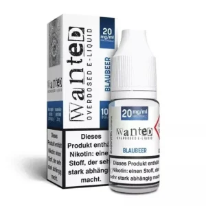 Blaubeer - Wanted Overdosed Nikotinsalz Liquid (10/20mg/ml)
