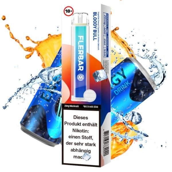 Bloody Bull 20mg – Flerbar E-Shisha