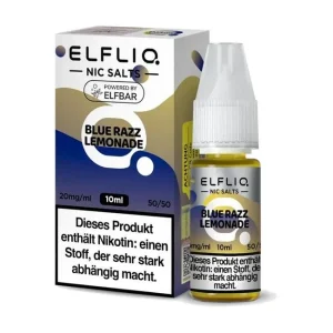 Blue Razz Lemonade - Elfliq by Elfbar Nikotinsalz Liquid (10/20mg/ml)