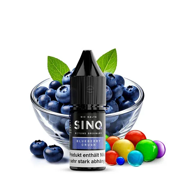 – Blueberry Crush – Nikotinsalz (Nikotinsalzliquid, 10 ml, 50% VG / 50% PG)