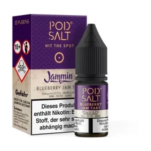 Blueberry Jam Tart - Pod Salt Fusion Nikotinsalz Liquid 20mg/ml