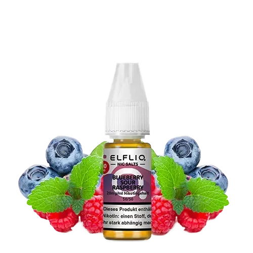Blueberry Sour Raspberry (Nic Salt) – ElfLiq by Elf Bar