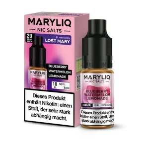 Blueberry Watermelon Lemonade - Maryliq by Lost Mary Nikotinsalz Liquid (10/20mg/ml)