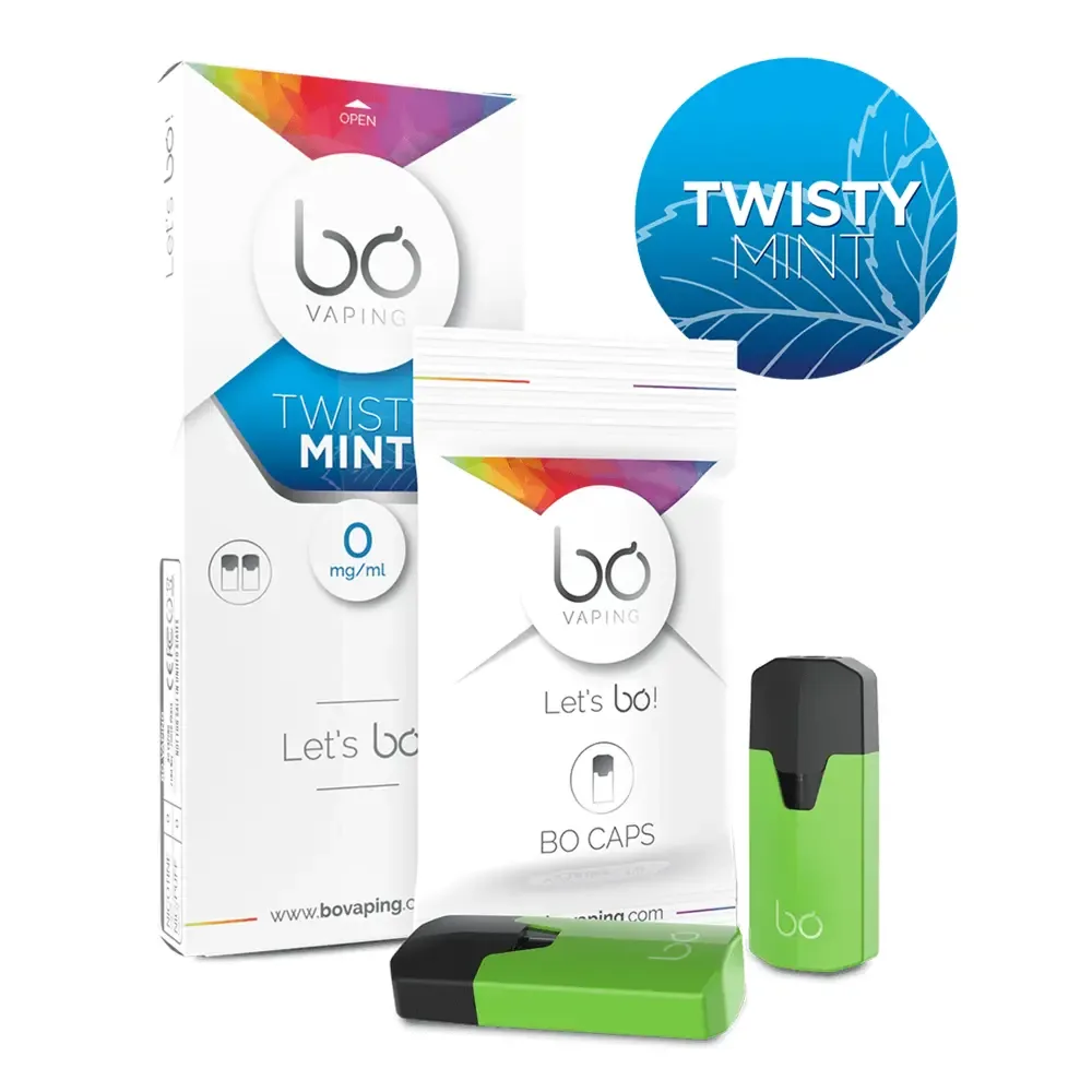 BO Vaping – BO Caps – Twisty Mint