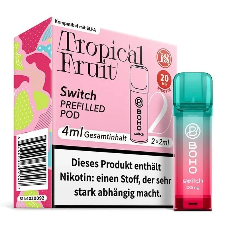 Boho – Switch Pods 20 mg/ml Tropical Fruit