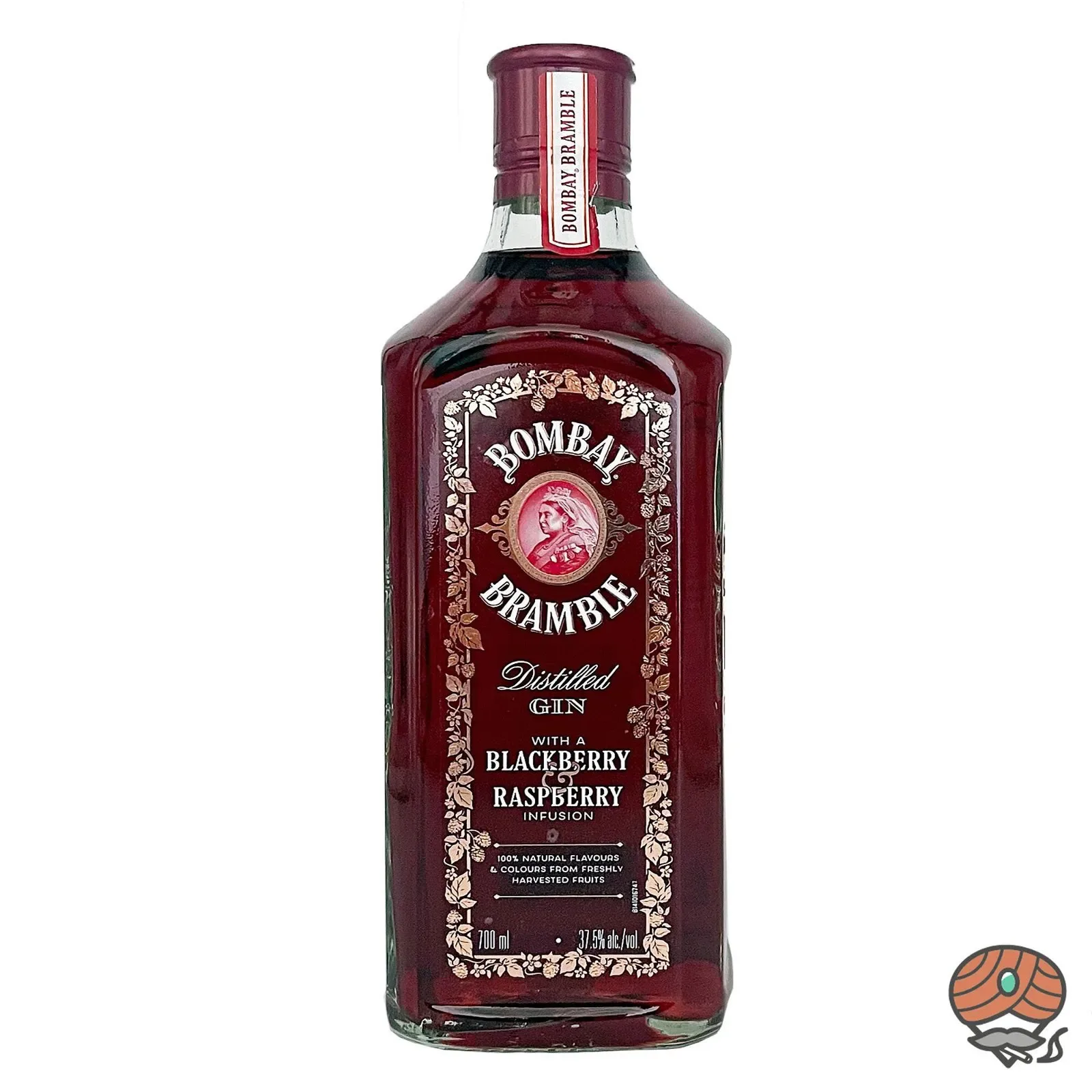 Bombay Brambie Gin mit Brom- und Himbeeren, 37,5% Vol. 0,7 l