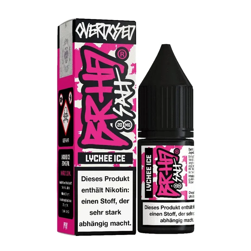 BRHD Barehead Nikotinsalz Lychee Ice Liquid 10ml
