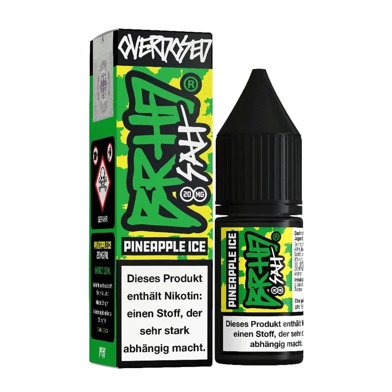 BRHD Barehead Nikotinsalz Pineapple Ice Liquid 10ml