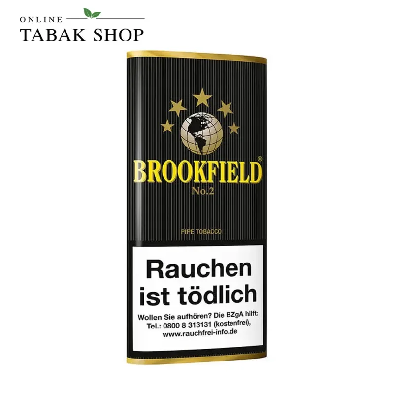 Brookfield No.2 Pfeifentabak 50g Pouch