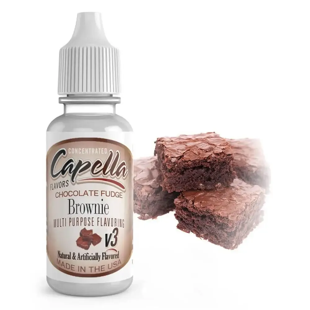 Capella Flavors – Chocolate Fudge Brownie v3 (Aroma, 13 ml, Dessert)