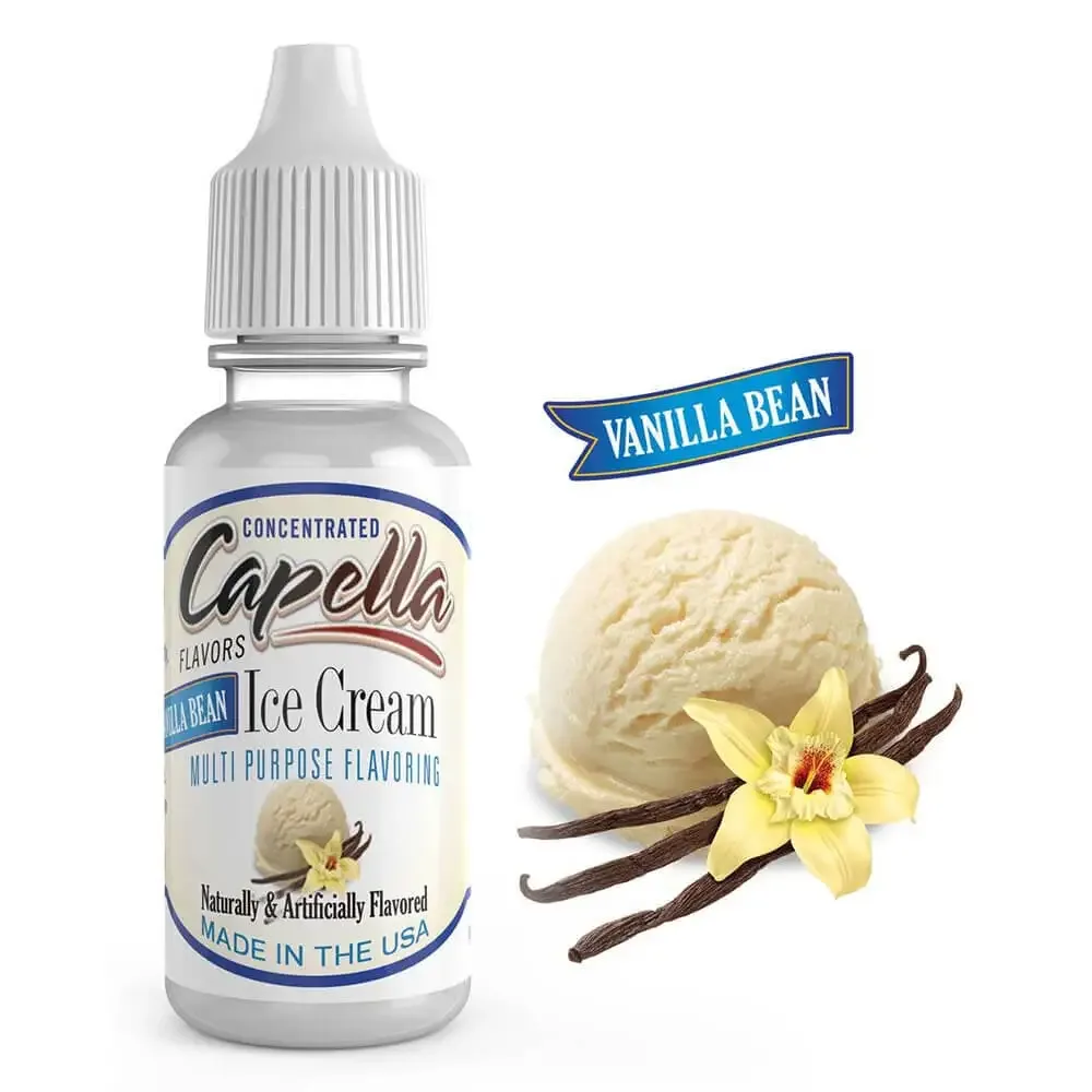 Capella Flavors – Vanilla Bean Ice Cream (Aroma, 13 ml, Dessert)