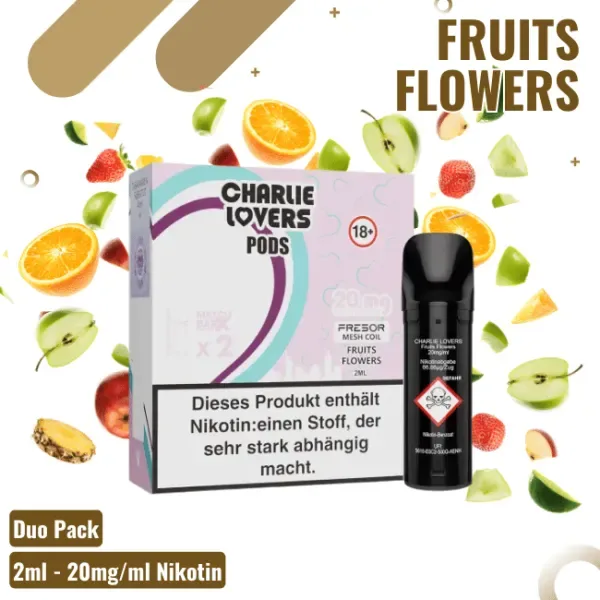 Charlie Lovers Pod – Duopack – Fruit Flowers