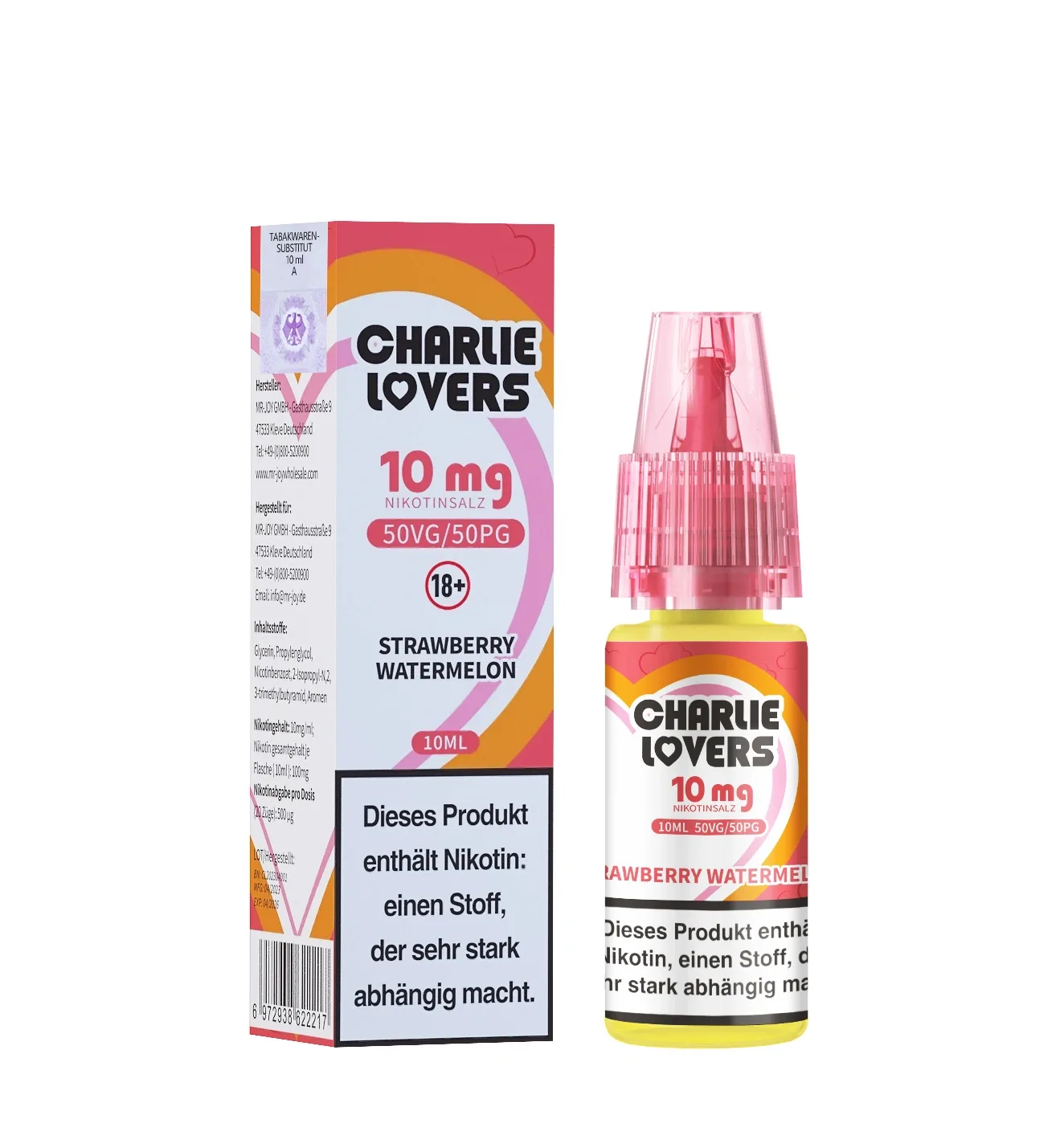 Charlie Lovers – Strawberry Watermelon – Nikotinsalz