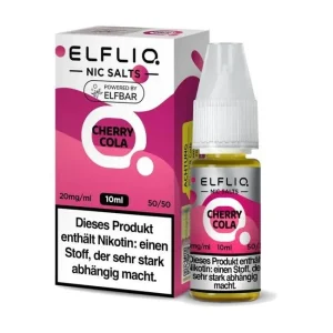 Cherry Cola - Elfliq by Elfbar Nikotinsalz Liquid (10/20mg/ml)