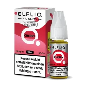 Cherry - Elfliq by Elfbar Nikotinsalz Liquid (10/20mg/ml)