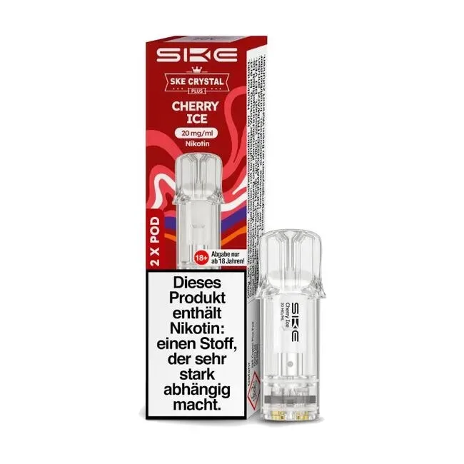 Cherry Ice – SKE – Crystal Plus Prefilled Pod (2er-Pack)