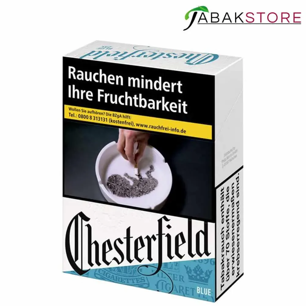 Chesterfield Blue 12,00 Euro | 31 Zigaretten