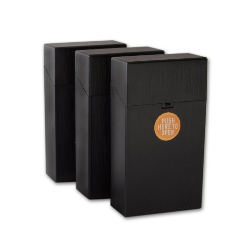 Clic Boxx Zigarettenbox 100mm Schwarz