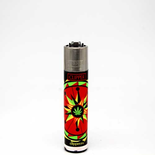 Clipper Feuerzeug Jamaican Mandala by Shibers 2015 B