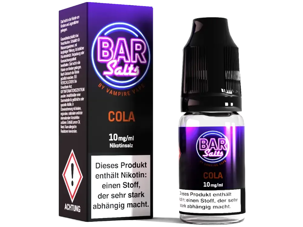 Cola – BarSalts Vampire Vape Nikotinsalz Liquid