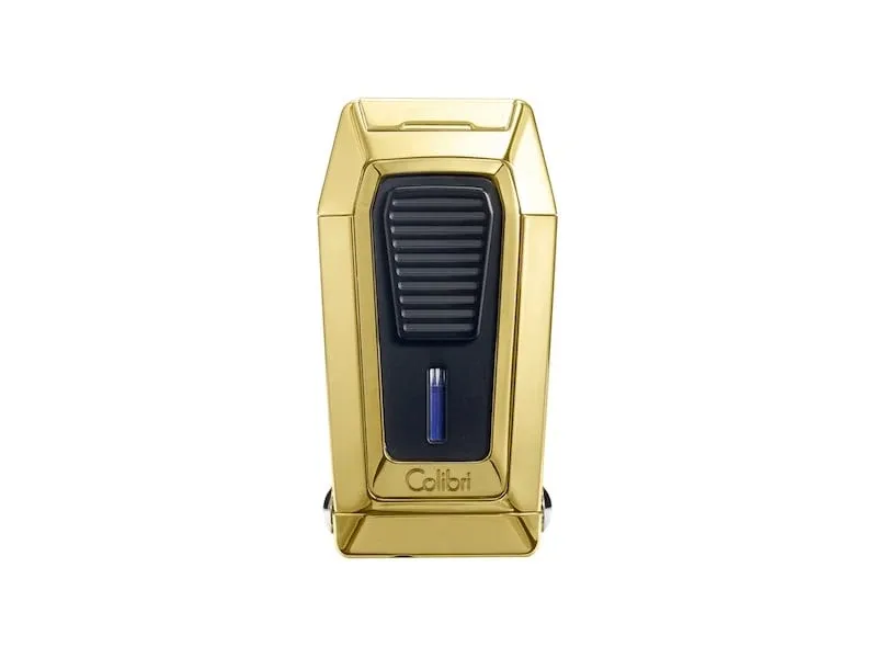 COLIBRI Zigarrenfeuerzeug „Quantum“ gold/schwarz