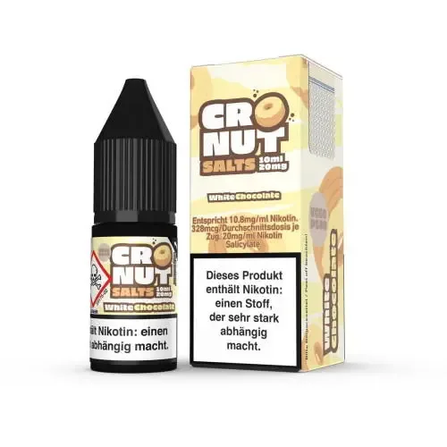 Cronut: White Chocolate 10ml 20mg NicSalt Liquid by CRONUT