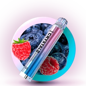 Crystal 600 Blueberry-Raspberries 20mg