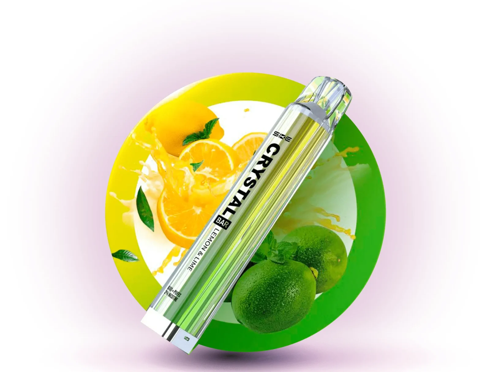 Crystal 600 Lemon-&-Lime 20mg