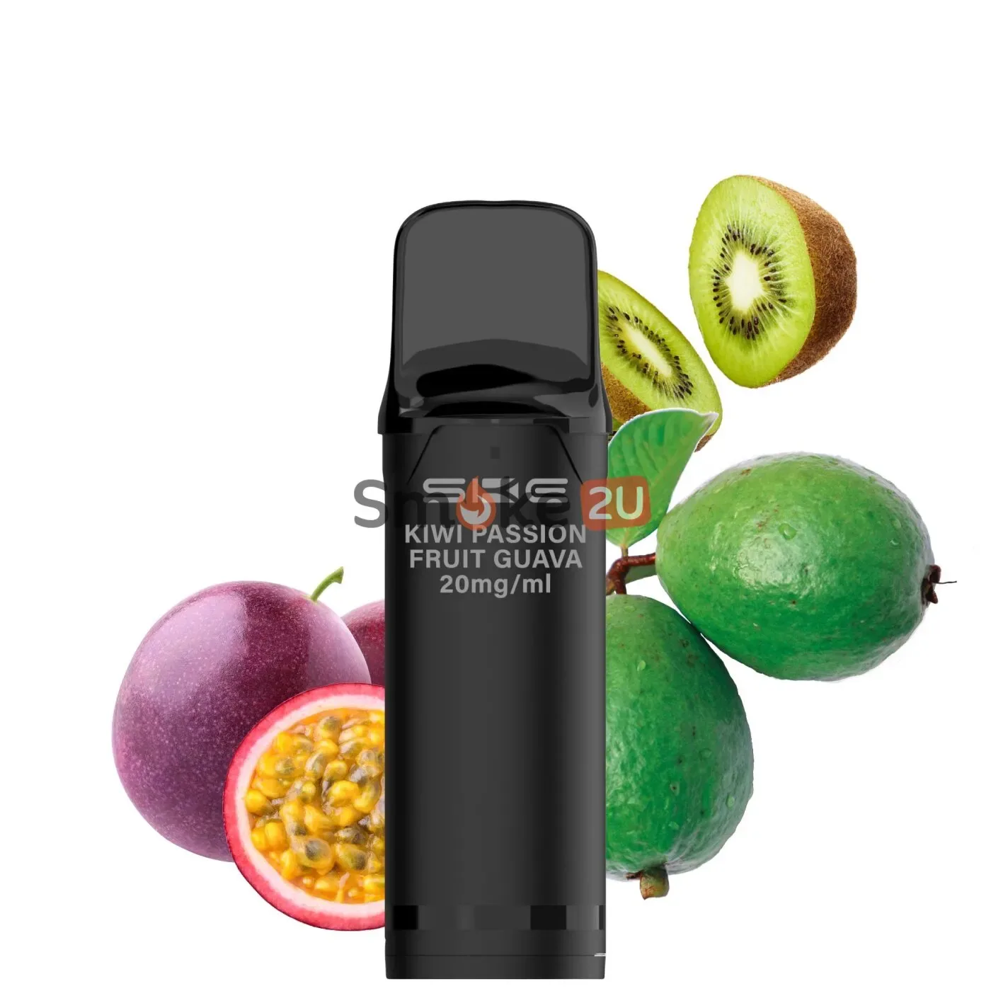 Crystal 800 Pro (2er Pack) – Kiwi Passion Fruit Guava