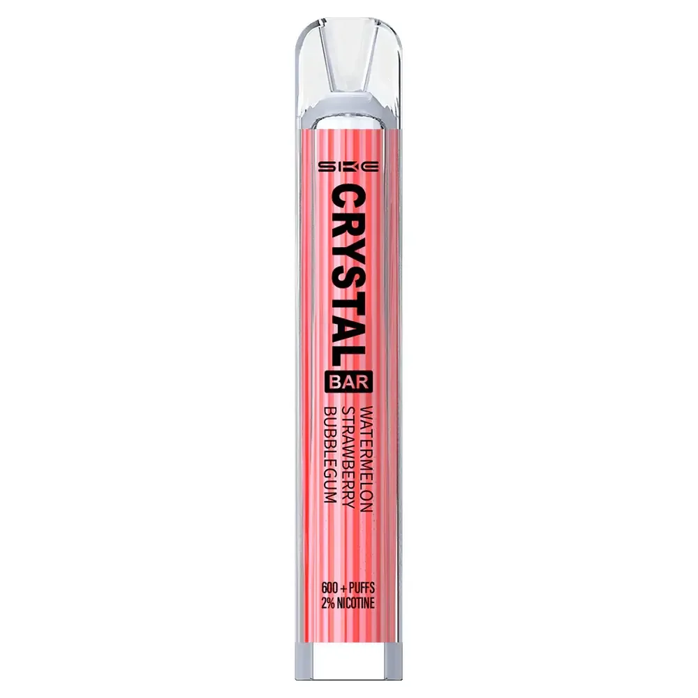 Crystal Bar – Watermelon Strawberry Bubblegum (Wassermelone Erdbeere Kaugummi)