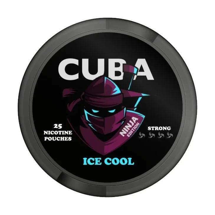 CUBA Ninja Snus – Ice Cool 30mg