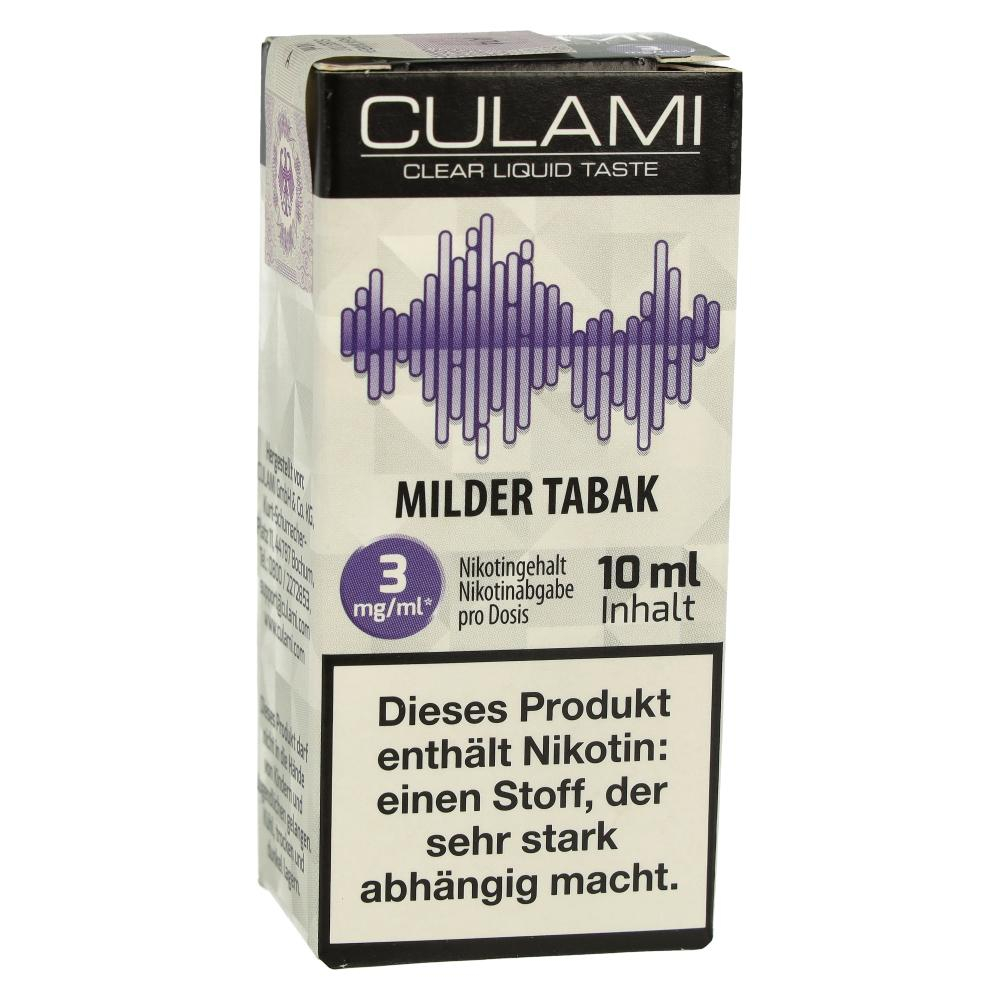 Culami Liquid Dezenter Tabak 3mg