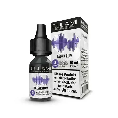 Culami: Tabak Rum Liquid by Culami