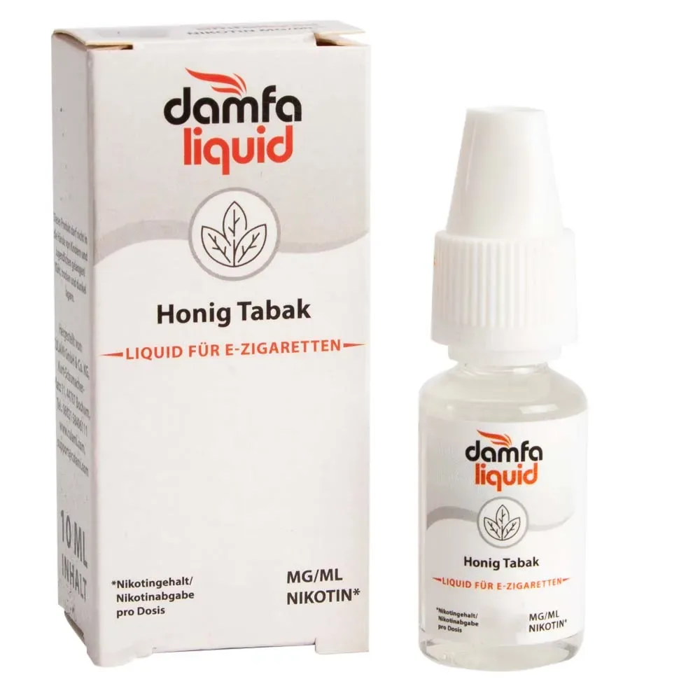 damfaliquid Honig Tabak 12mg 10ml