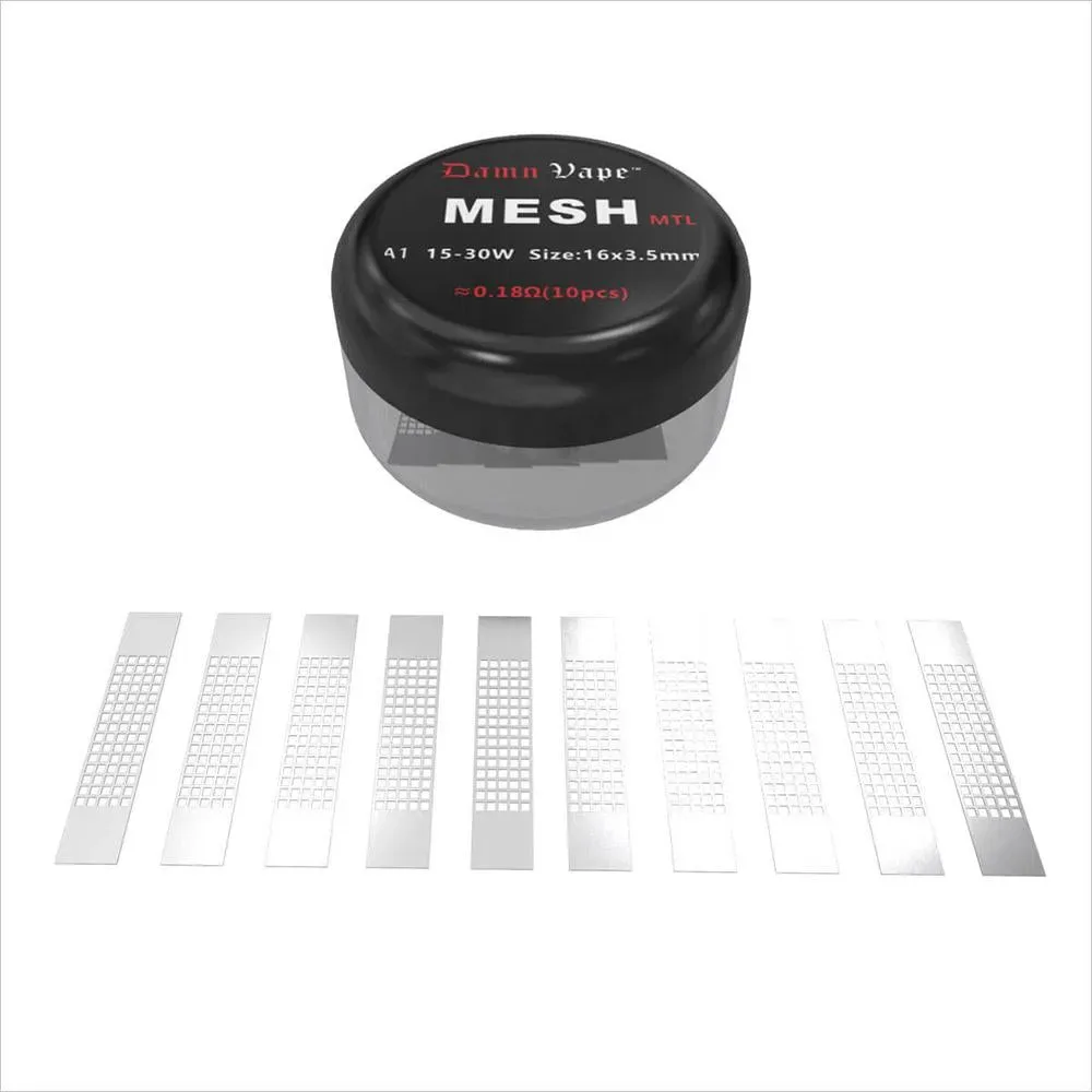 Damn Vape Intense Mesh MTL Coil 0,18 Ohm 10pSt./Pack.