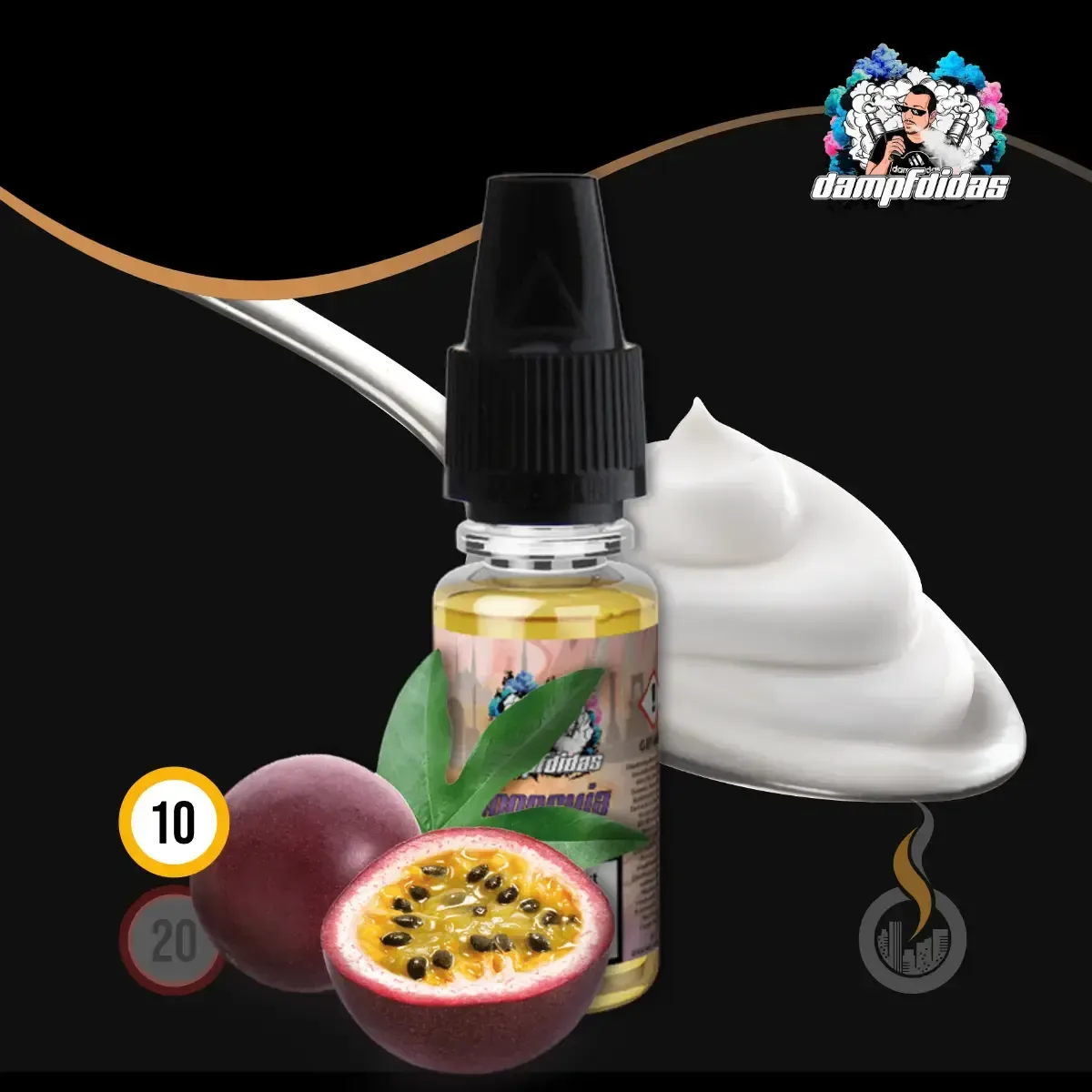 DAMPFDIDAS Jogocuja Nikotinsalz Liquid – 10 ml