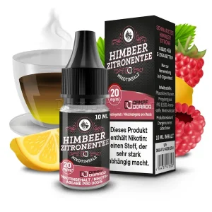 Dampfdorado Nikotinsalz | Liquid Himbeer-Zitronentee
